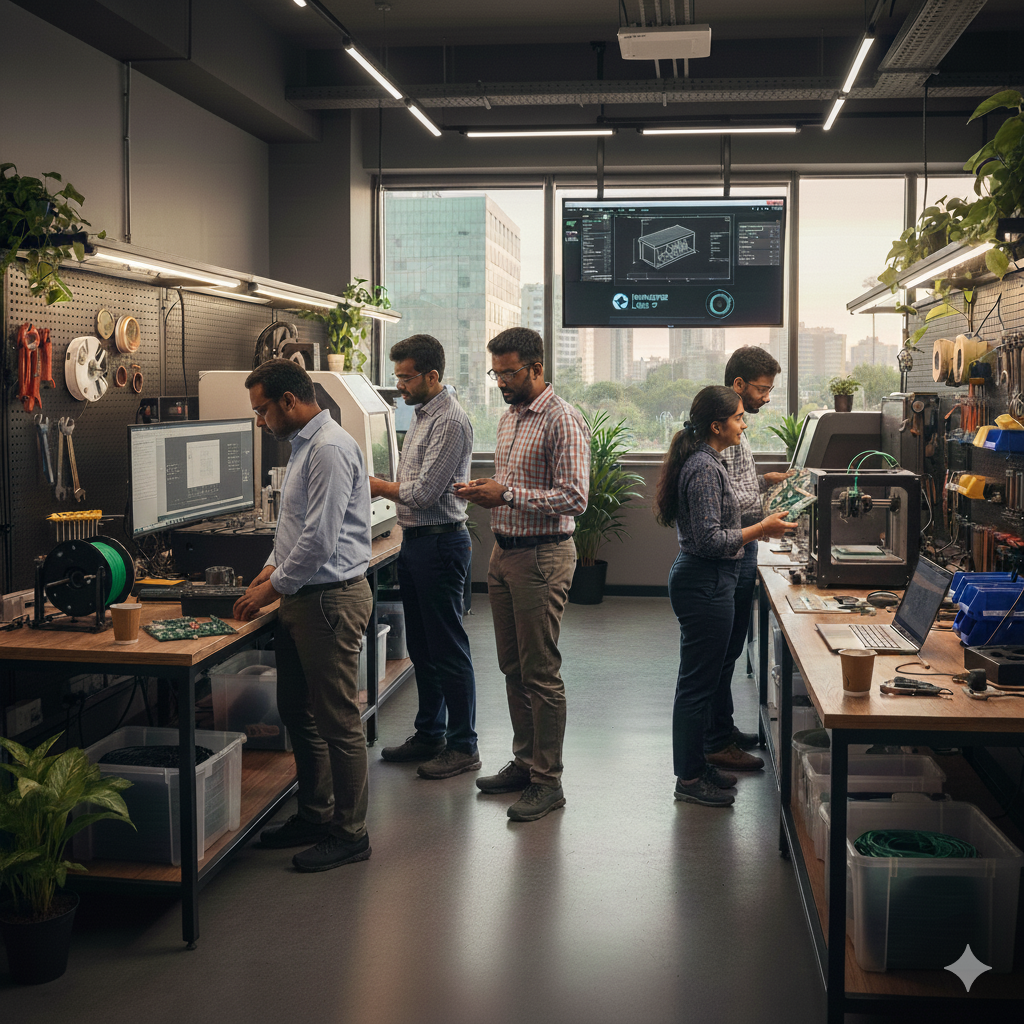 a woman sitting on a couch with a laptop